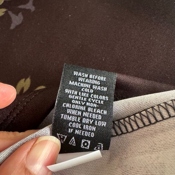 NWT Violets & Roses Square Neck Long Sleeve Floral Shirt Top Blouse Romantic XXL - Picture 5 of 9